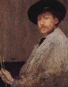 James Mcneill Whistler Arrangement in Gray Spain oil painting artist